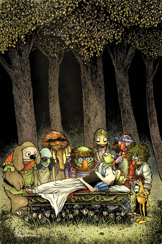 Illustration for article titled Muppets illustrations reenact classic tales and legends